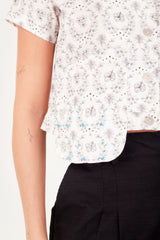 Camisa Cielo Print Cayena