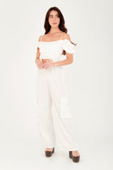 Pantalon Zenit Marfil