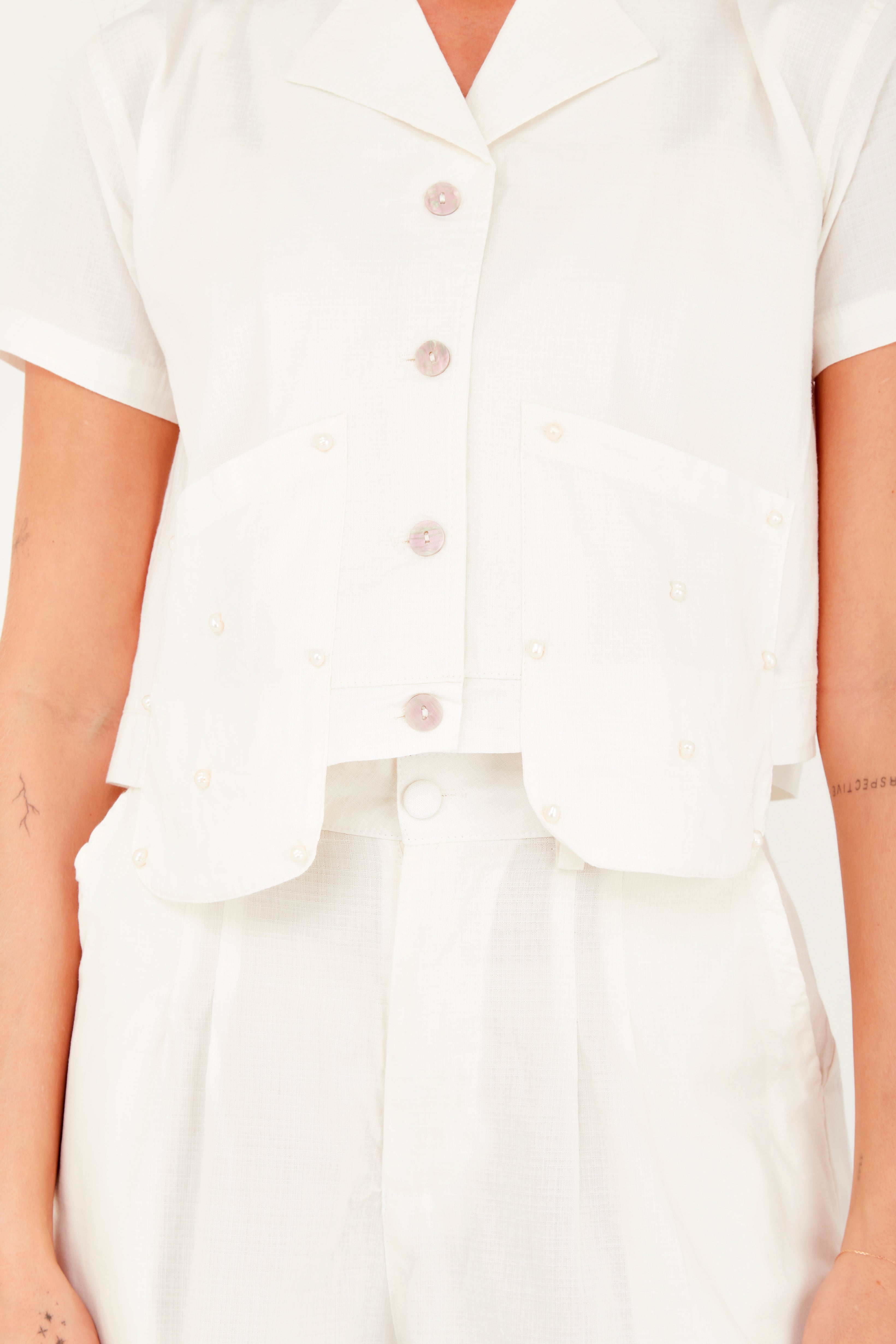 Camisa Cielo Marfil