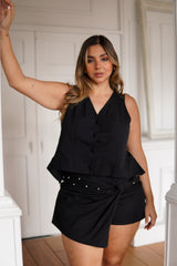 Falda Cayena Negro